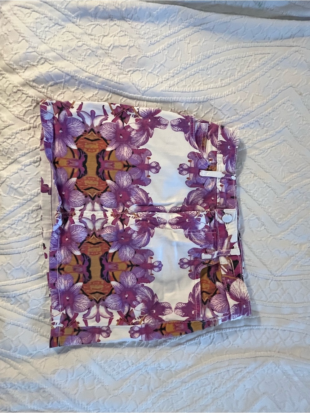 Joe's Jeans Purple Floral High-Rise Women's Jeans